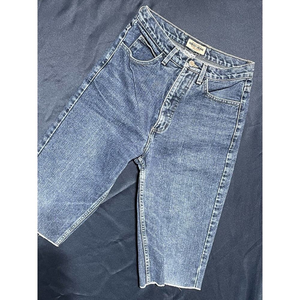Vintage Guess Jeans Hi-Rise Mom Bermuda Shorts U.S.A. Women's Jean's Size‎ 29